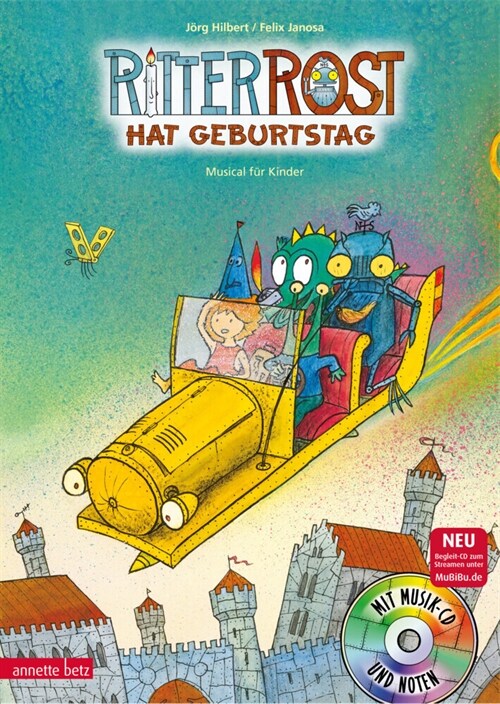 Ritter Rost hat Geburtstag, m. Audio-CD (Hardcover)