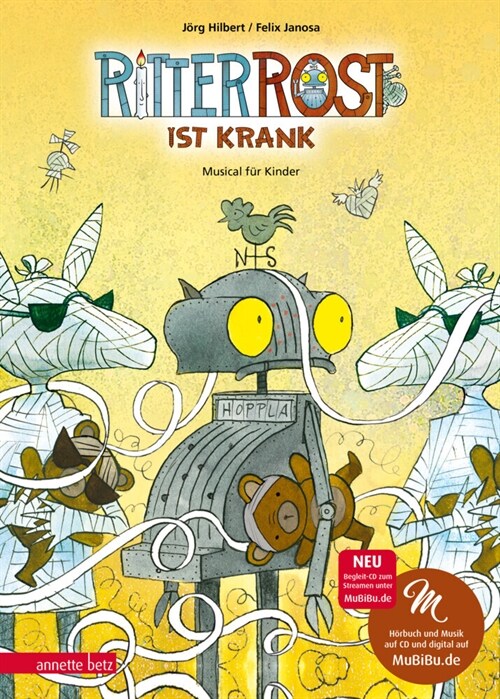 Ritter Rost ist krank, m. Audio-CD (Hardcover)