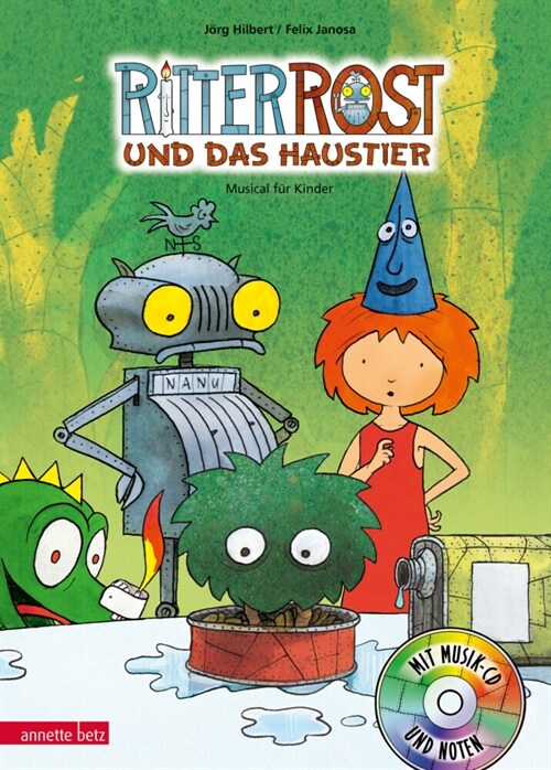 Ritter Rost und das Haustier, m. 1 Audio-CD (Hardcover)