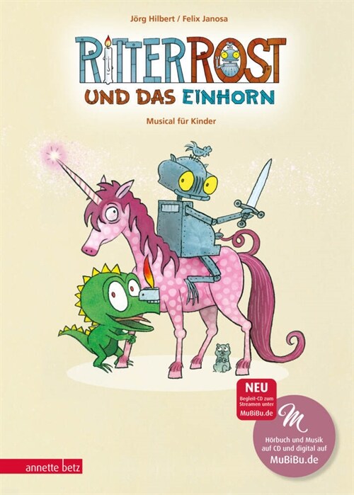 Ritter Rost und das Einhorn, m. Audio-CD (Hardcover)