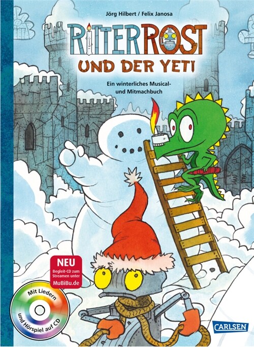 Ritter Rost und der Yeti, m. Audio-CD (Hardcover)