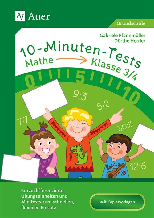 10-Minuten-Tests Mathematik - Klasse 3-4 (Pamphlet)