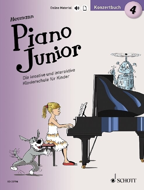 Piano Junior: Konzertbuch. Bd.4 (Sheet Music)