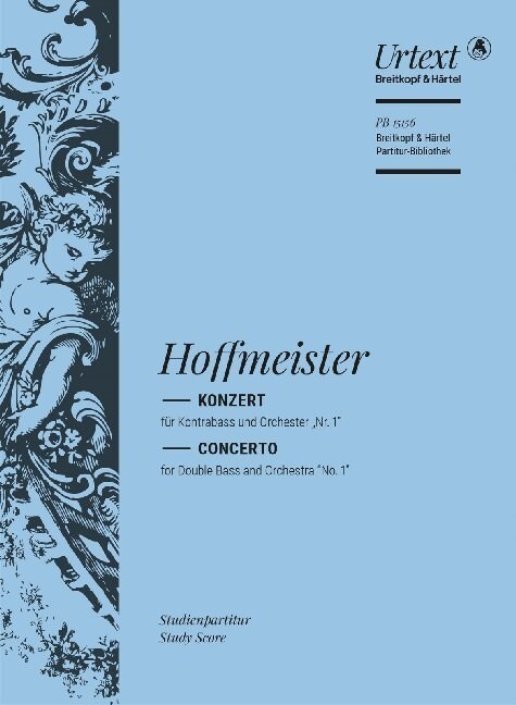 Konzert fur Kontrabass und Orchester Nr. 1 (Sheet Music)