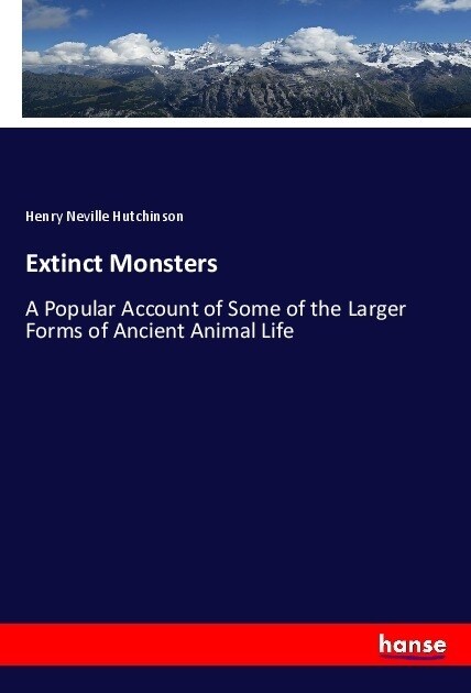 Extinct Monsters (Paperback)