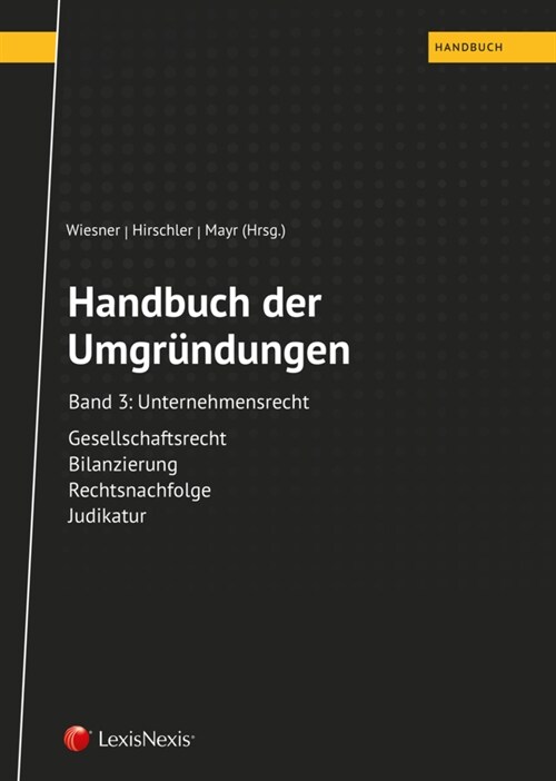 Handbuch der Umgrundungen, Band 3 (Hardcover)