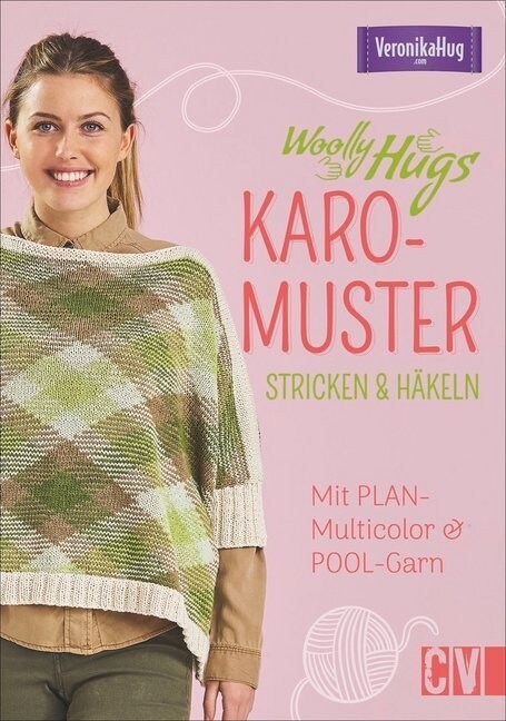 Woolly Hugs Karo-Muster stricken & hakeln (Paperback)