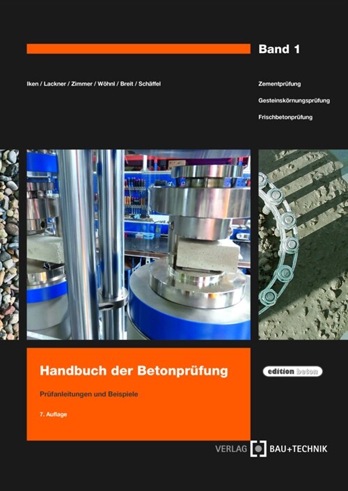 Handbuch der Betonprufung (Hardcover)