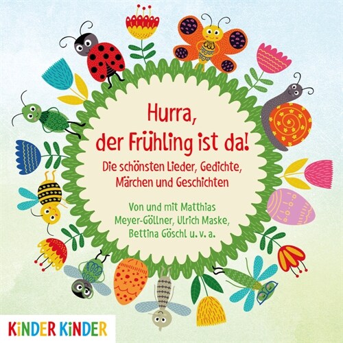 Hurra, der Fruhling ist da!, Audio-CD (CD-Audio)