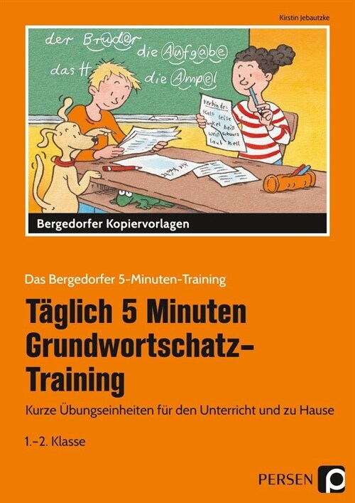 Taglich 5 Minuten Grundwortschatz-Training - 1.-2. Klasse (Paperback)