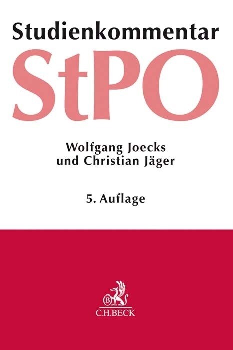 Strafprozessordnung (Paperback)