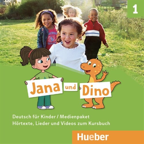Jana und Dino - Medienpaket. Bd.1, 2 Audio-CDs und 1 DVD zum Kursbuch (CD-Audio)