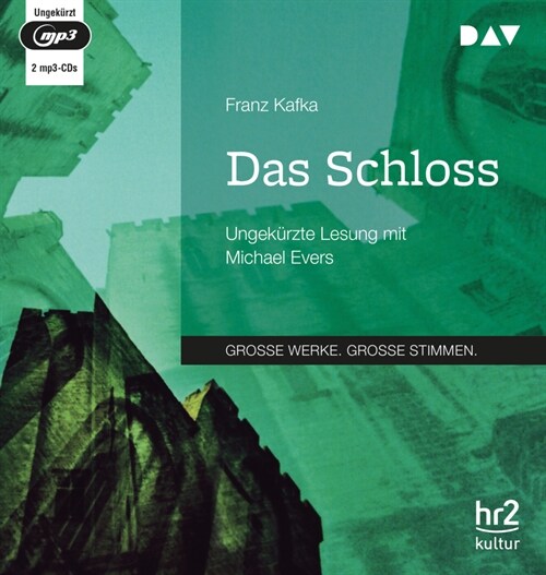 Das Schloss, 1 Audio-CD, MP3 (CD-Audio)