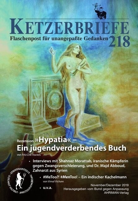 Rezension: Hypatia- Ein jugendverderbendes Buch (Paperback)