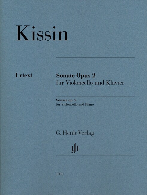 Sonate op. 2 fur Violoncello und Klavier, Partitur und Stimme(n) Violoncello (Sheet Music)