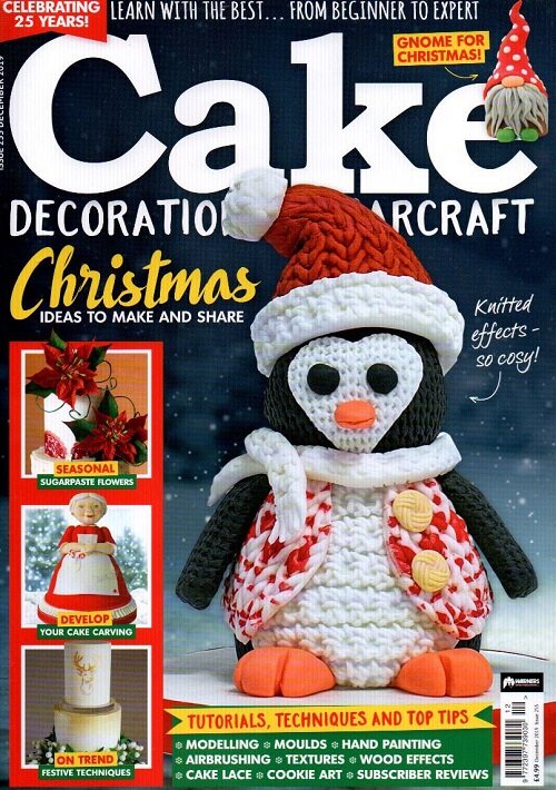 Cakes Decoration & Sugarcraft (월간 영국판): 2019년 12월호