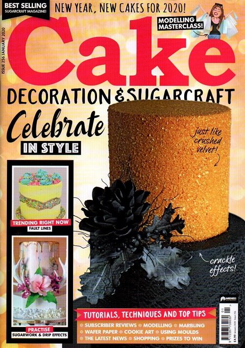 Cakes Decoration & Sugarcraft (월간 영국판): 2020년 01월호