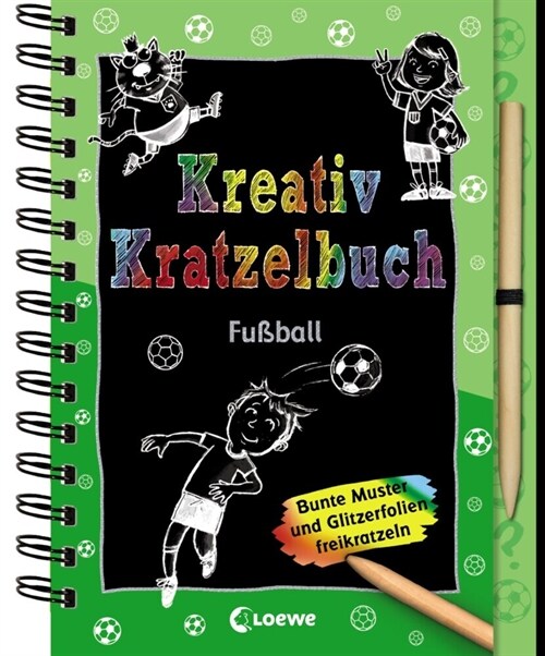 Kreativ-Kratzelbuch: Fußball (Paperback)