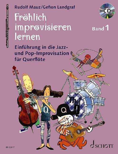 Frohlich improvisieren lernen - Flote, m. Audio-CD. Bd.1 (Sheet Music)