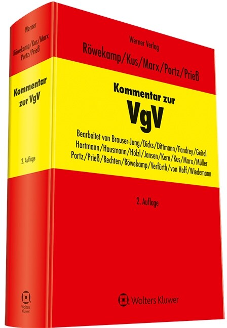 Kommentar zur VgV (Hardcover)