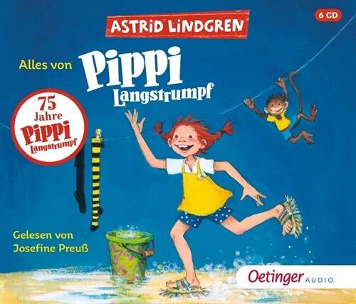 Alles von Pippi Langstrumpf, 6 Audio-CD (CD-Audio)