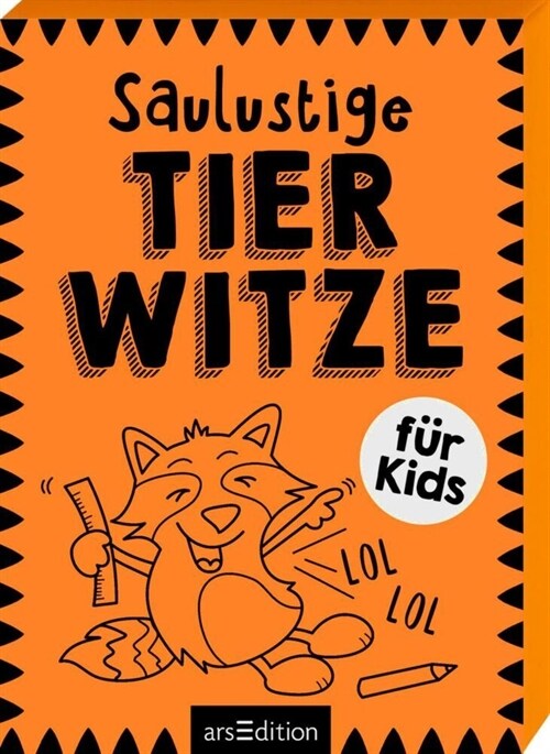 Saulustige Tierwitze fur Kids, 50 Karten (Cards)