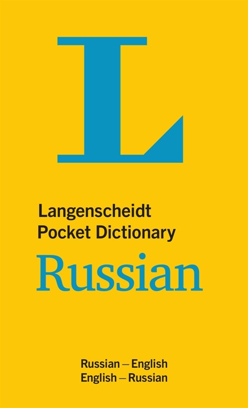 Langenscheidt Pocket Dictionary Russian: Russian-English/English-Russian (Paperback)