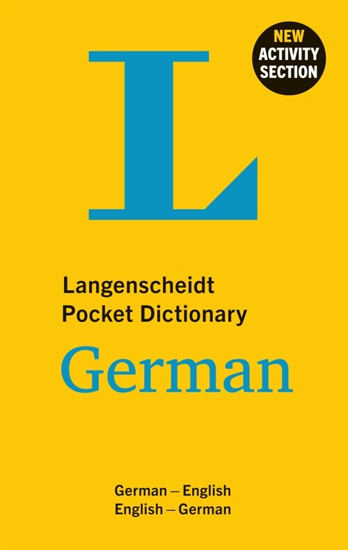 [중고] Langenscheidt Pocket Dictionary German: German-English/English-German (Paperback)