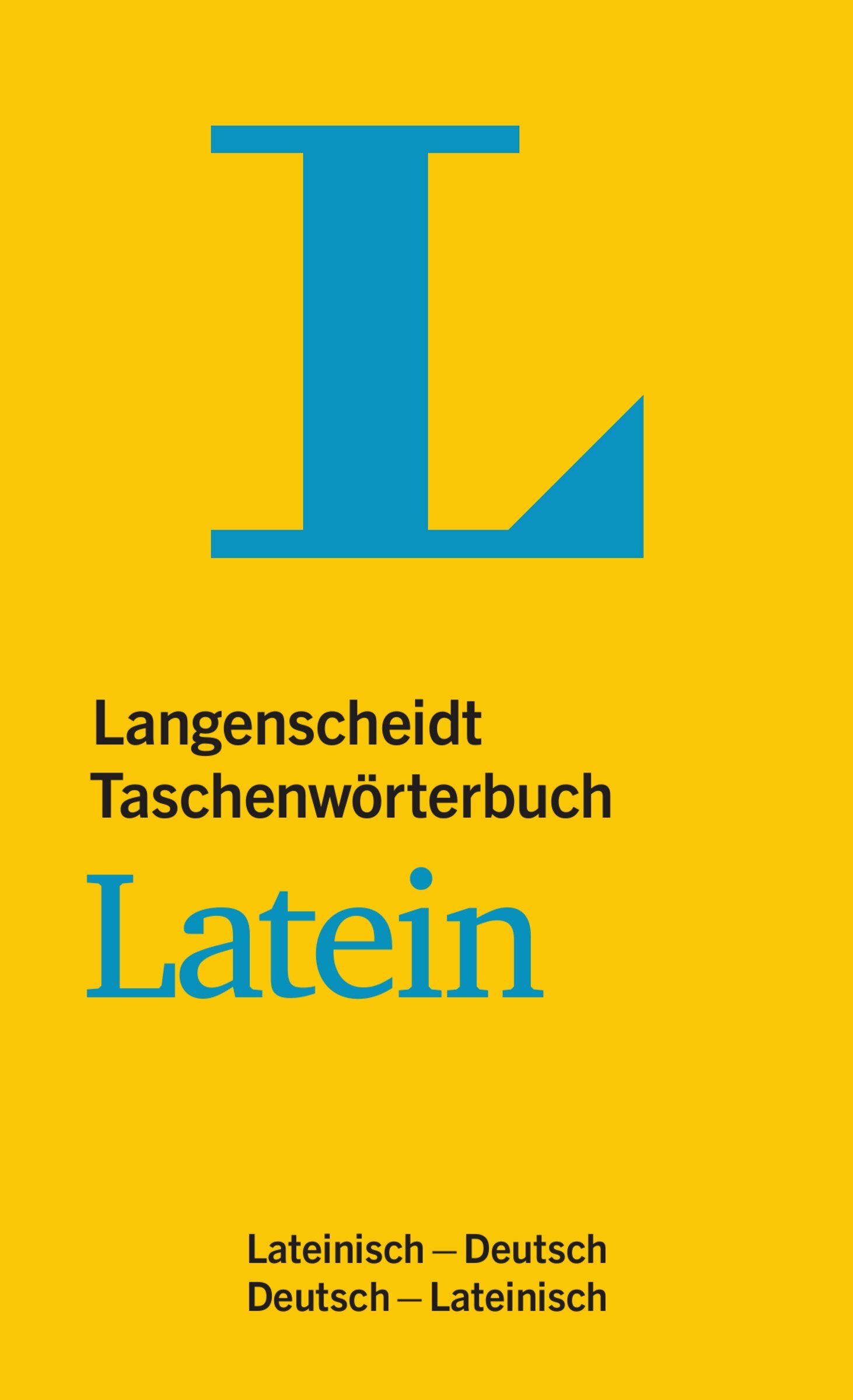 Langenscheidt Taschenworterbuch Latein (Hardcover)