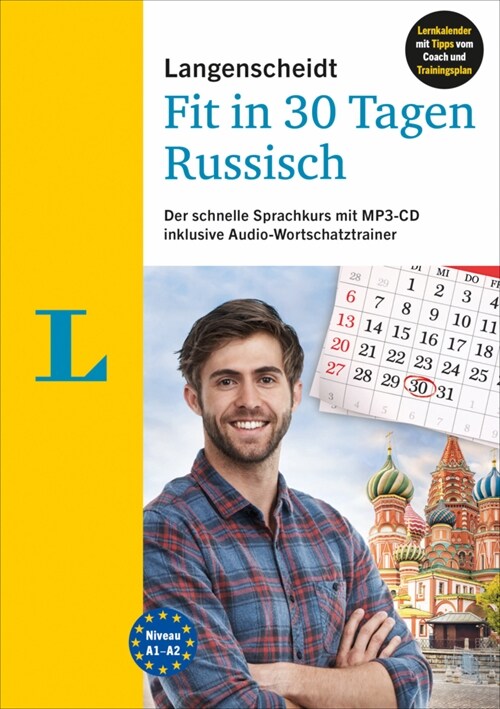Langenscheidt Fit in 30 Tagen - Russisch - Buch, 2 Audio-CDs, Audio-Wortschatztrainer auf MP3-CD (Paperback)