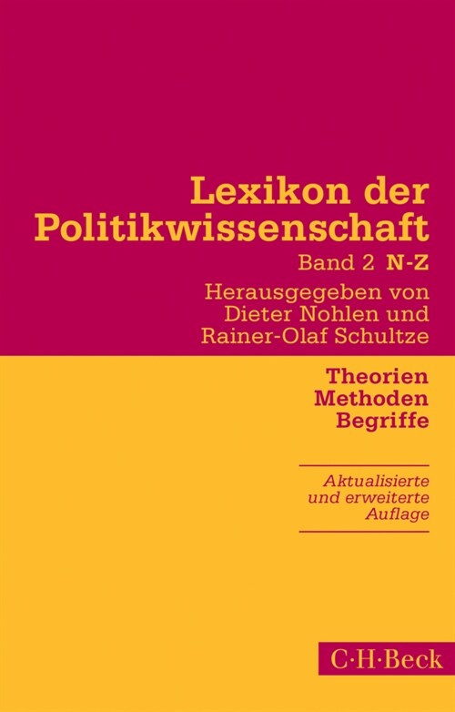 Lexikon der Politikwissenschaft. Bd.2 (Paperback)