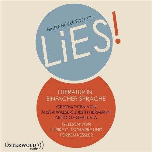 LiES. Literatur in Einfacher Sprache, 3 Audio-CD (CD-Audio)