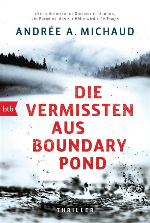 Die Vermissten aus Boundary Pond (Paperback)