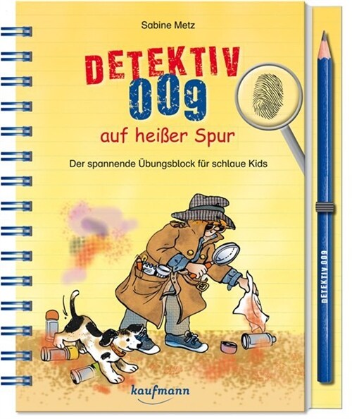 Detektiv 009 auf heißer Spur, m. Bleistift (Paperback)