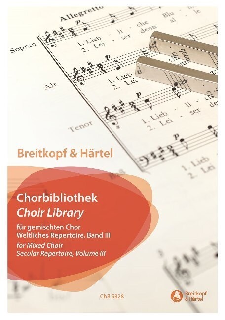 Chorbibliothek fur gem. Chor, weltlich, Bd. III (Sheet Music)