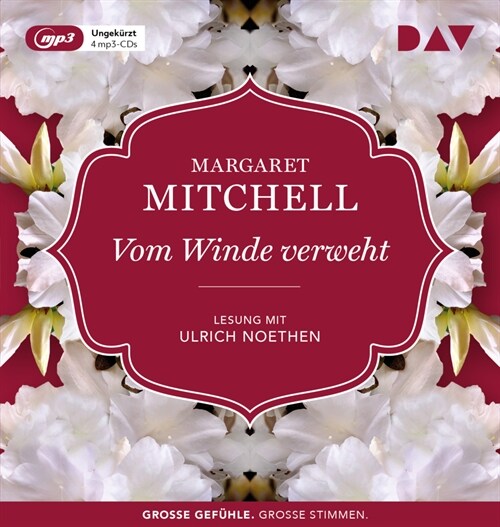 Vom Winde verweht, 4 Audio-CD, MP3 (CD-Audio)