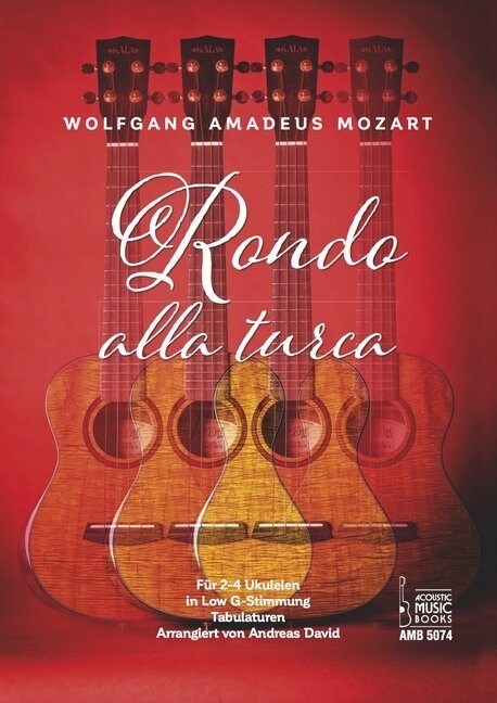 Rondo alla turca, fur 2-4 Ukulelen in Low G-Stimmung (Sheet Music)