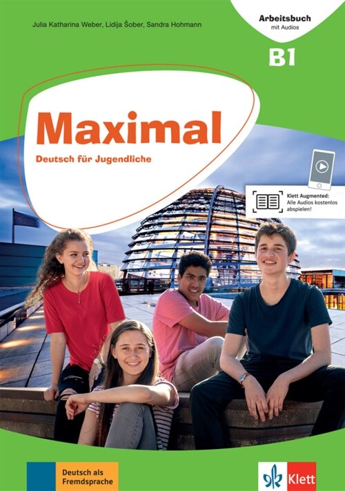 Maximal B1 - Arbeitsbuch mit Audios (MP3-files zum Download) (Paperback)