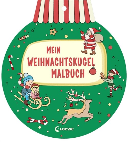 Mein Weihnachtskugel-Malbuch (Paperback)