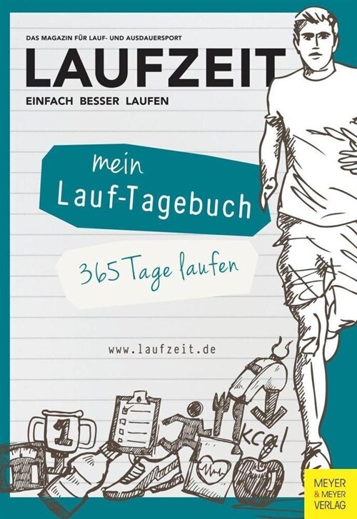 Mein Lauf-Tagebuch Manner - 365 Tage laufen (Paperback)