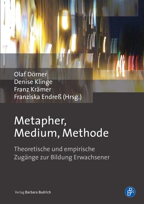 Metapher, Medium, Methode (Paperback)