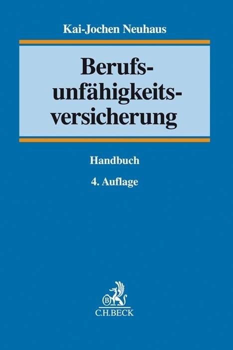 Berufsunfahigkeitsversicherung (Hardcover)