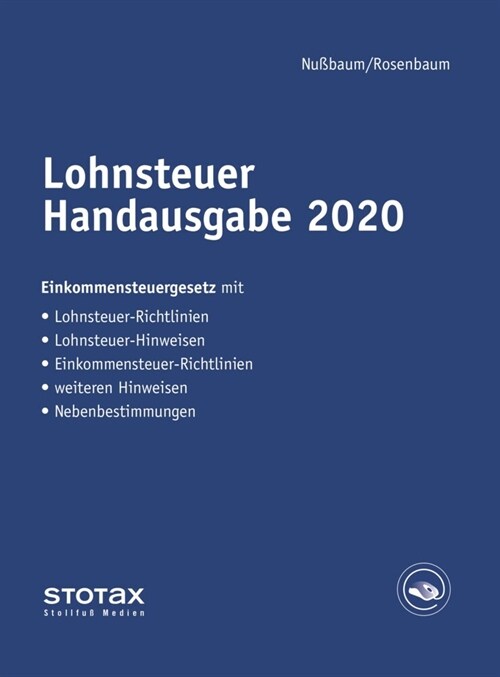 Lohnsteuer Handausgabe 2020 (Hardcover)