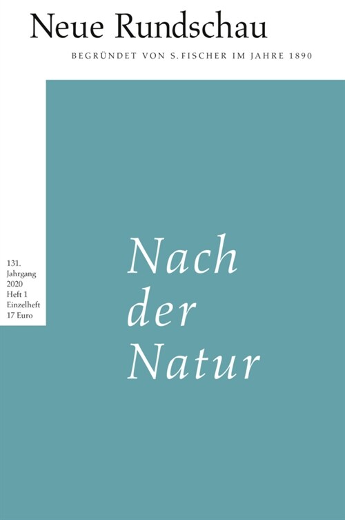 Nach der Natur (Paperback)