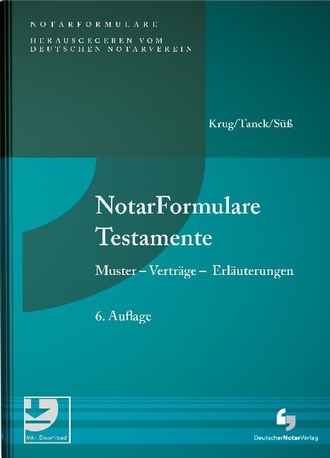 NotarFormulare Testamente (Hardcover)
