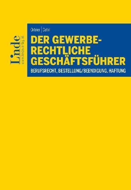 Der gewerberechtliche Geschaftsfuhrer (Paperback)