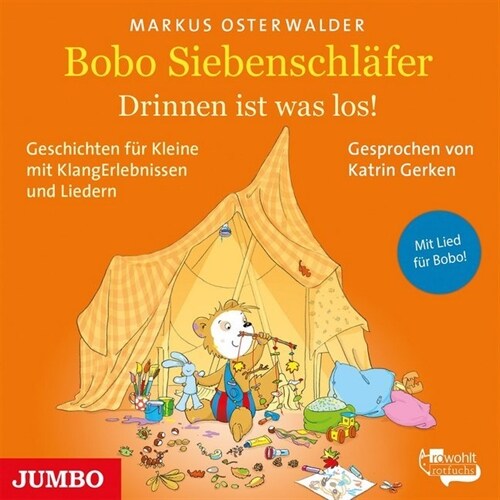 Bobo Siebenschlafer - Drinnen ist was los!, 1 Audio-CD (CD-Audio)