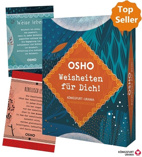 OSHO Weisheiten fur dich!, 49 Meditationskarten + Booklet (Cards)
