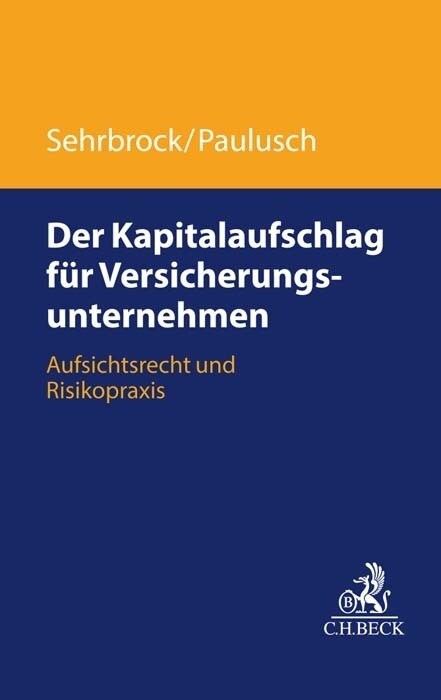 Der Kapitalaufschlag fur Versicherungsunternehmen (Paperback)