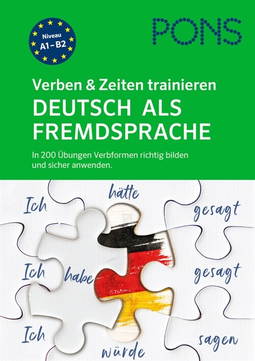 PONS Verben & Zeiten trainieren Deutsch als Fremdsprache (Paperback)